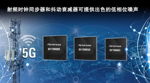 瑞薩電子擴展4G/5G射頻與時鐘通信產品陣容，賦能下一代無線基礎設施